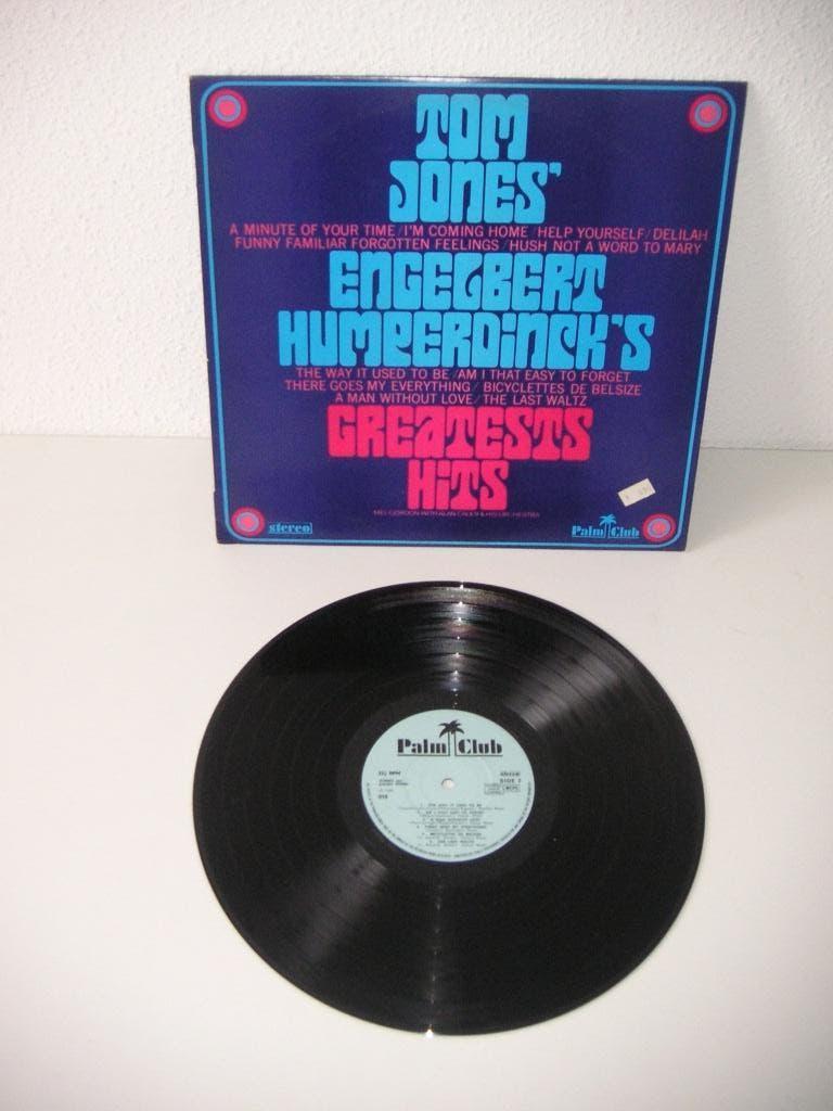LP Tom Jones & Engelbert Humperdinck’s Hits, Ophalen, Gebruikt, 12 inch