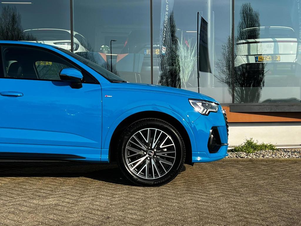 Audi Q3 Sportback 35 TFSI S Edition, Euro 6, 4 cilinders, 150 pk, Leder en Stof