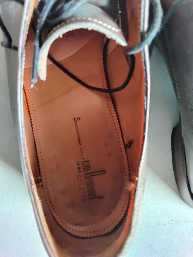 Florissant van Bommel lage leren herenschoenen, Bruin, Ophalen of Verzenden, Gedragen, Veterschoenen