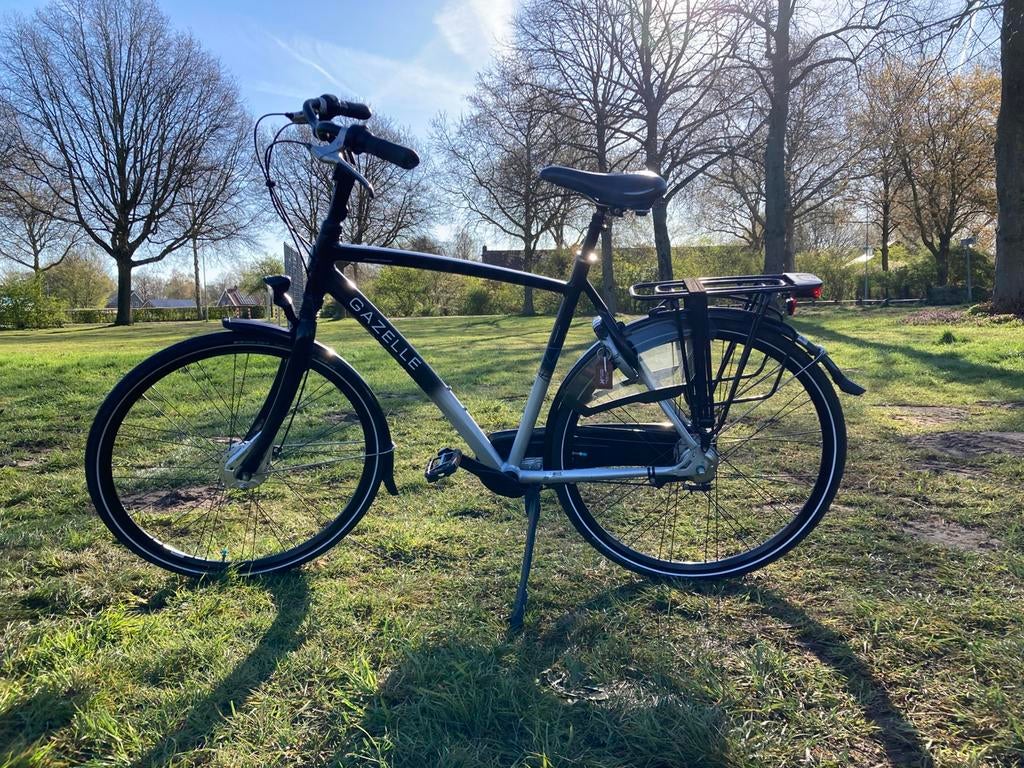 Tk. aangeb; 58 cm Gazelle Chamonix 8 versnellingen, Versnellingen, Ophalen of Verzenden, Zo goed als nieuw, 57 tot 61 cm