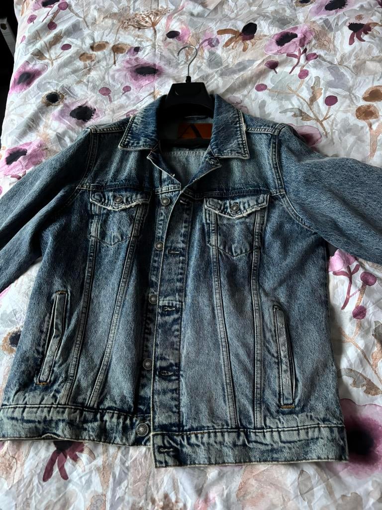 NIEUW: spijkerjack van Anti Blue mt L, Ophalen of Verzenden, Nieuw, Maat 52/54 (L), Blauw