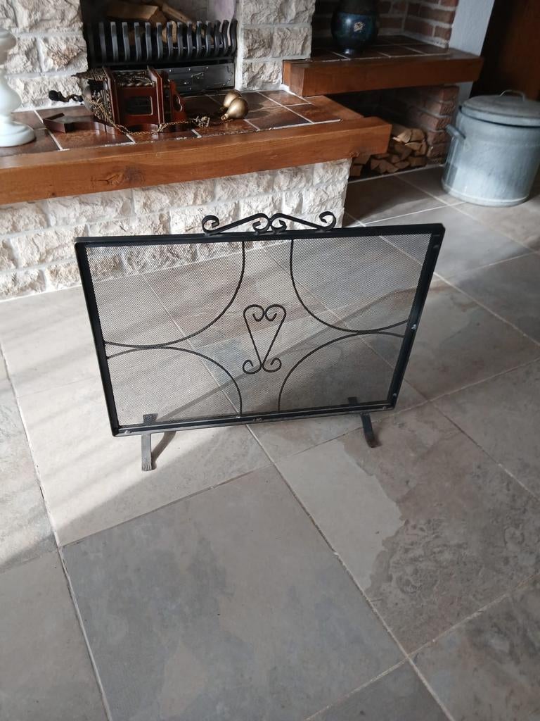 Openhaard scherm, Huis en Inrichting, Haarden, Ophalen, Vrijstaande haard, Houthaard