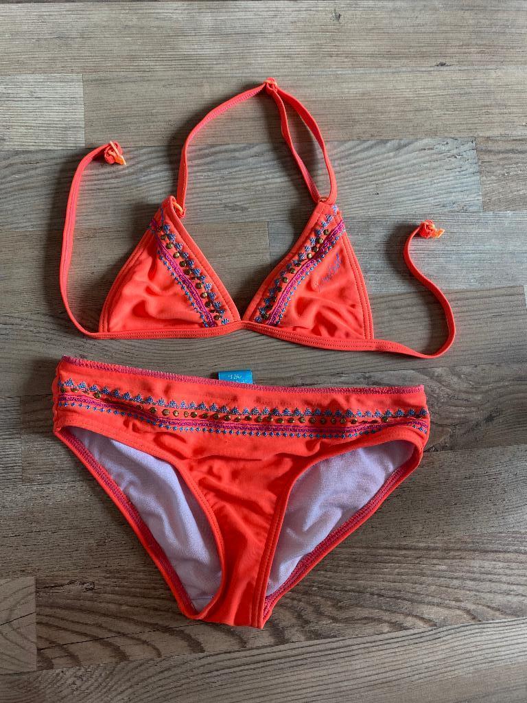 protest neon meisje bikini set, maat: 128, Protest, Meisje, Sport- of Zwemkleding, Ophalen of Verzenden