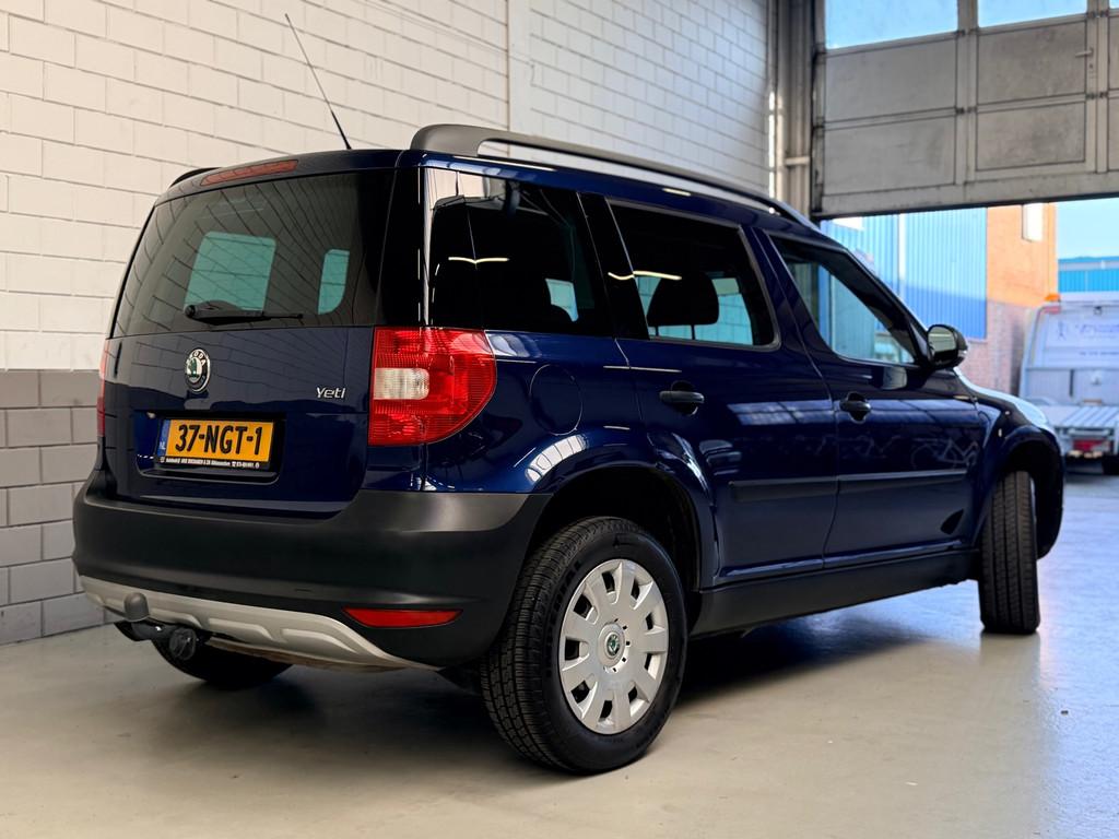 Skoda Yeti 1.2 TSI Active Plus, Euro 5, Stof, Gebruikt, Zwart