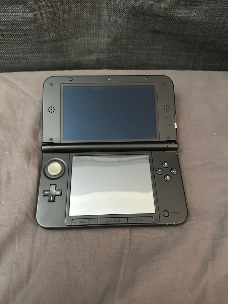 Nintendo 3DS XL met Custom Firmware, Spelcomputers en Games, Met games, Zwart, 3DS XL, Ophalen of Verzenden