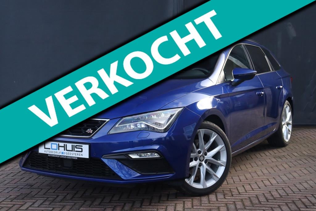 Seat LEON ST 1.8TSI FR | PANO | ACC | CAMERA | CARPLAY | LED, 1272 kg, Gebruikt, 4 cilinders, Grijs
