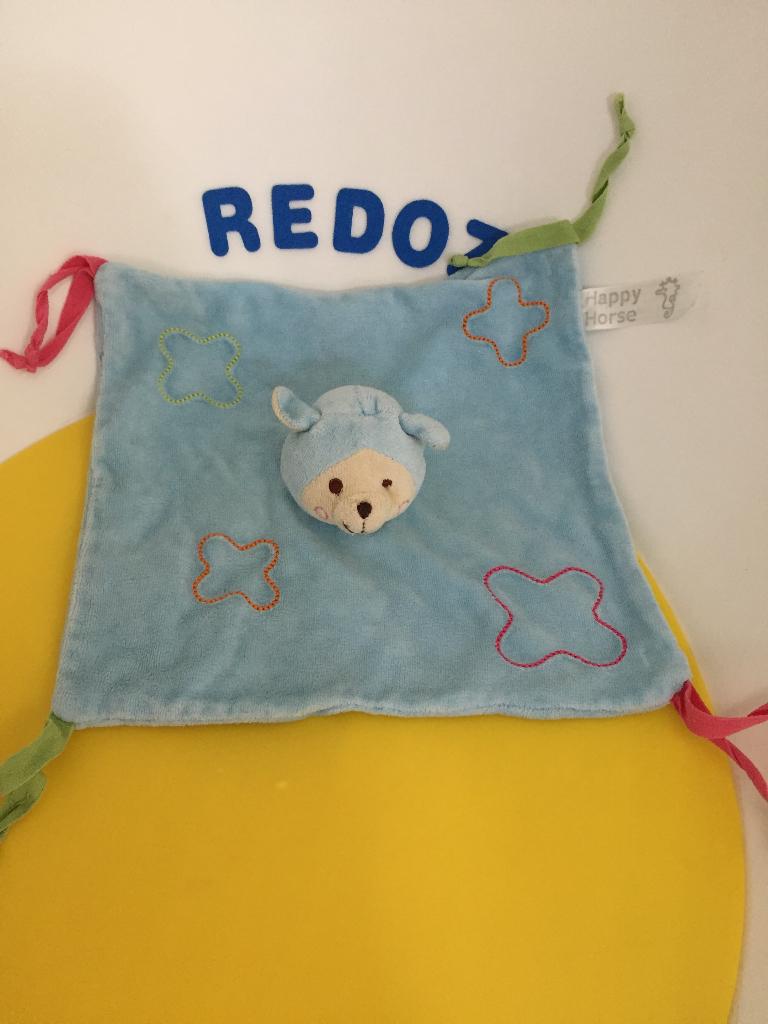 721 difrax schaap schaapje doekje blauw uit 2006 2x, Ophalen of Verzenden, Overige typen