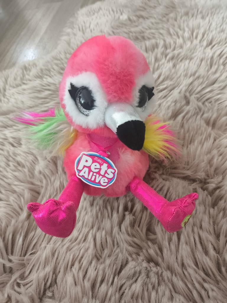 Knuffel flamingo, Ophalen of Verzenden, Overige typen