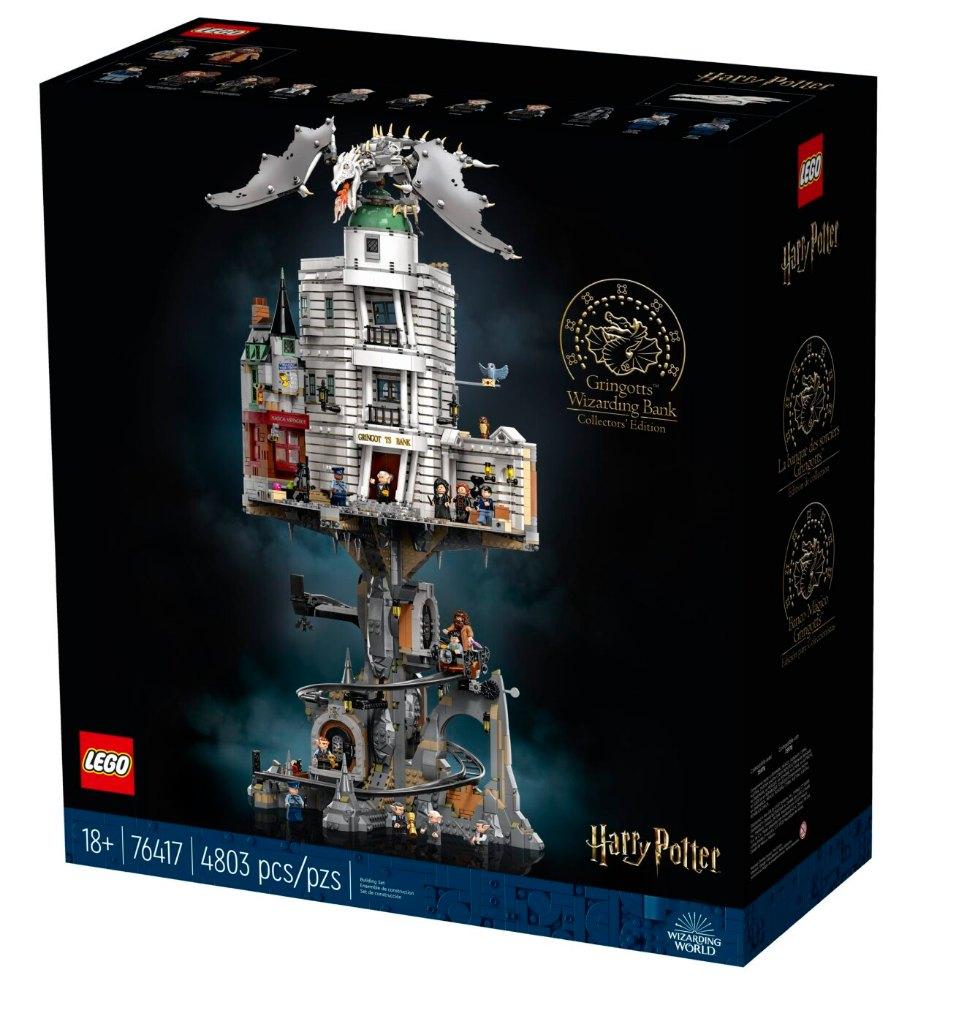 Te huur: Lego Gringotts - Goudgrijp Harry Potter 76417, Kinderen en Baby's, Speelgoed | Duplo en Lego, Gebruikt, Lego, Complete set