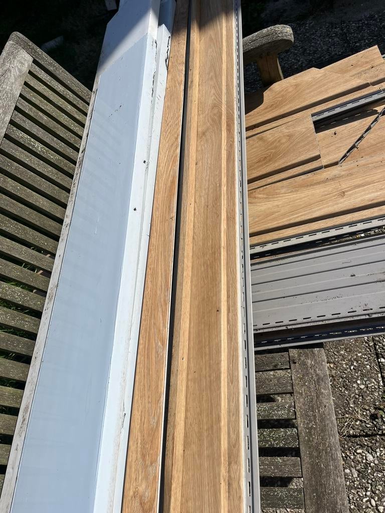 Kleine restanten VinyPlus kunstof panelen, Doe-het-zelf en Verbouw, Platen en Panelen, Nieuw, Ophalen