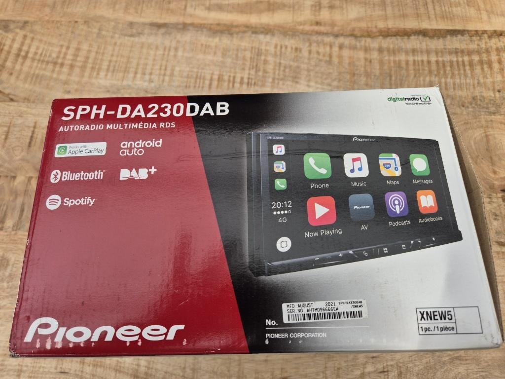 Pioneer auto radio, Auto diversen, Autoradio's, Ophalen, Zo goed als nieuw