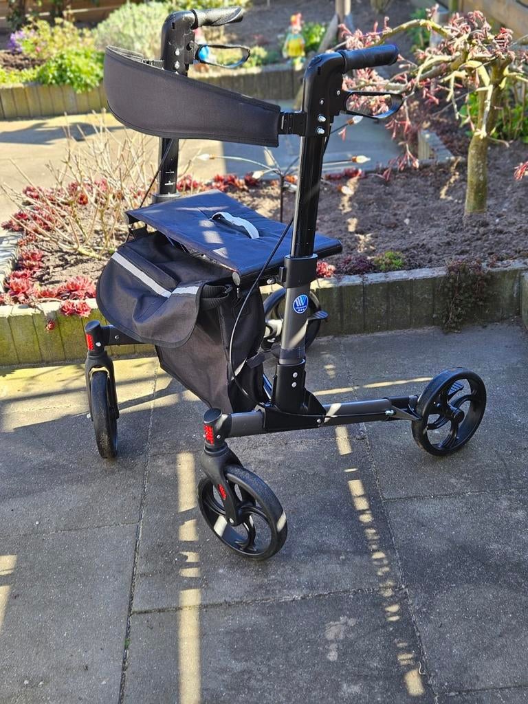 Vermeiren dubbel inklapbare rollator, Ophalen, Opvouwbaar