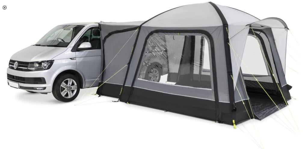 Kampa Cross AIR Bustent + Drive Away Kit + Tapijt, Ophalen, Zo goed als nieuw