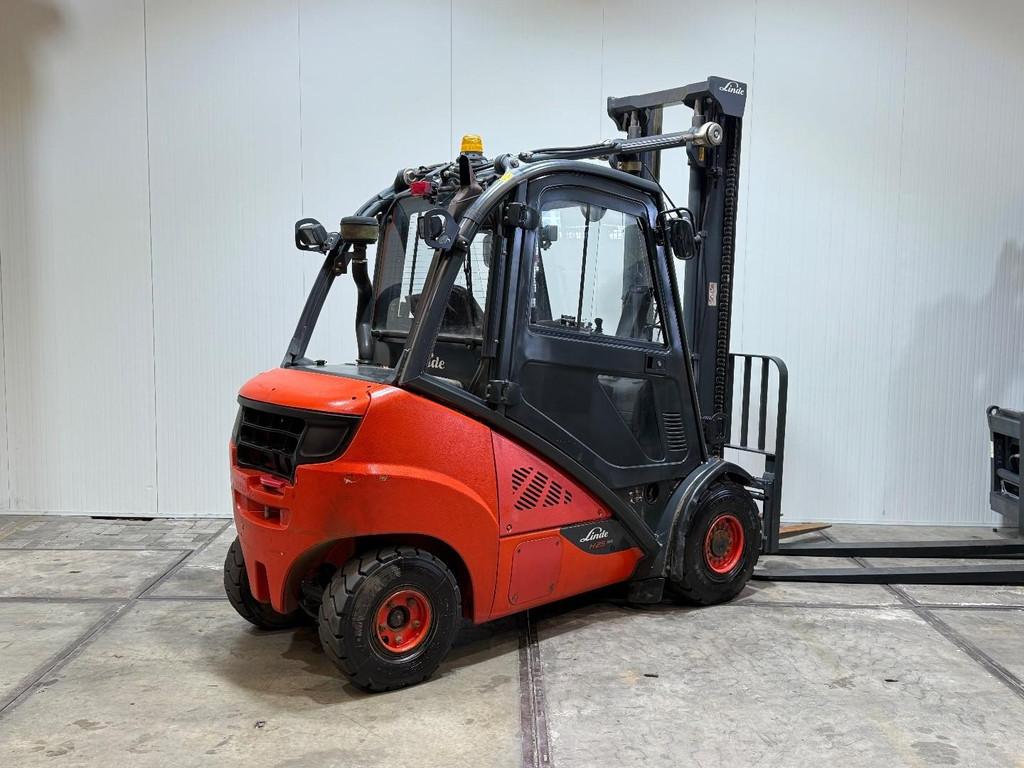 Linde H25D Diesel Sideshift Cabine Led HL1208, 2000 tot 3000 kg, Diesel, Heftruck, Linde