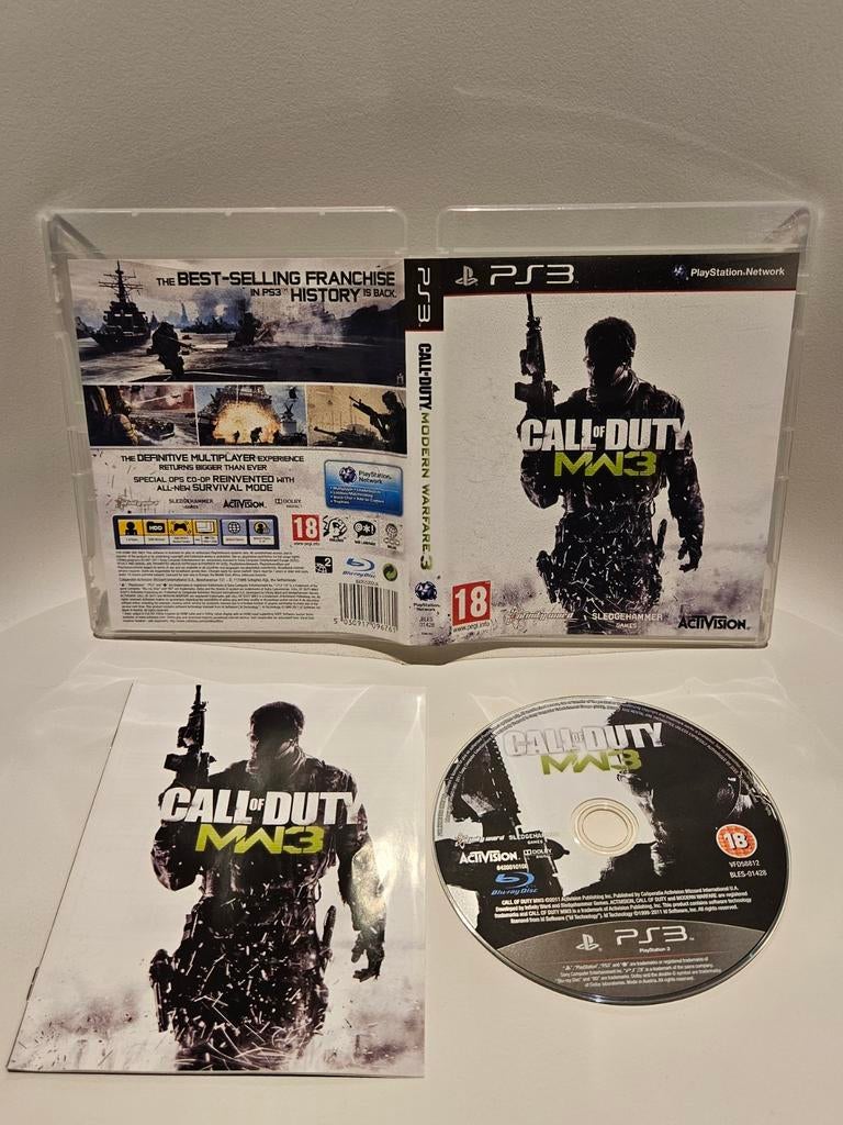 Call of Duty MW3 PS3, Spelcomputers en Games, Games | Sony PlayStation 3, Vanaf 18 jaar, Shooter, Ophalen of Verzenden, Zo goed als nieuw
