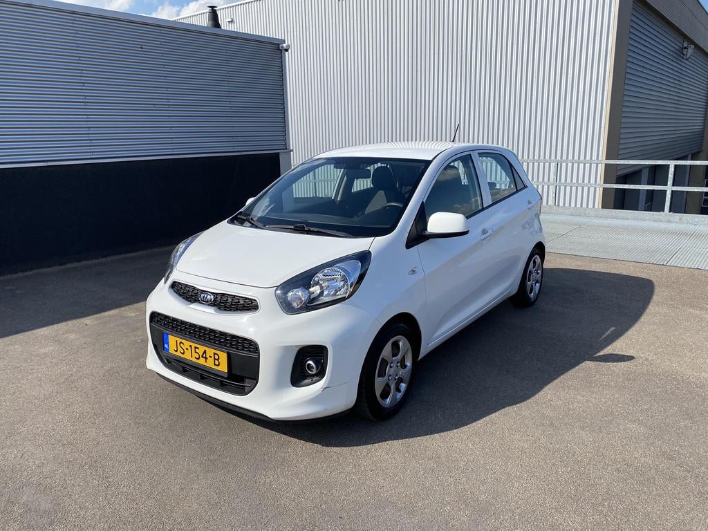 Kia Picanto 1.0 CVVT EconomyPlusLine Airconditioning, centra, Voorwielaandrijving, Stof, Gebruikt, Euro 6
