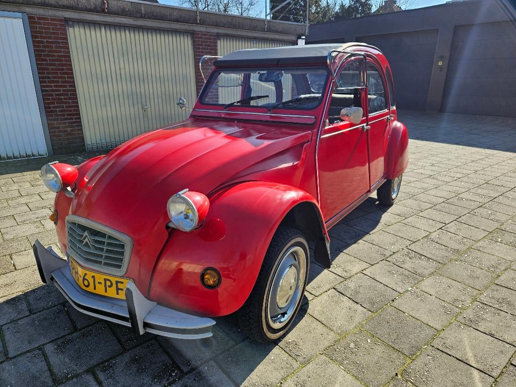 Citroën 2CV 0.6 Club S6 1986 inruil oldtimer eventueel..., Auto's, Citroën, Voorwielaandrijving, 602 cc, 2CV, Cabriolet