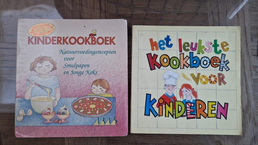 2 Kinderkookboeken: Natuurvoedingsrecepten & Het Leukste, Boeken, Kookboeken, Gelezen, Gezond koken, Ophalen of Verzenden, Hoofdgerechten