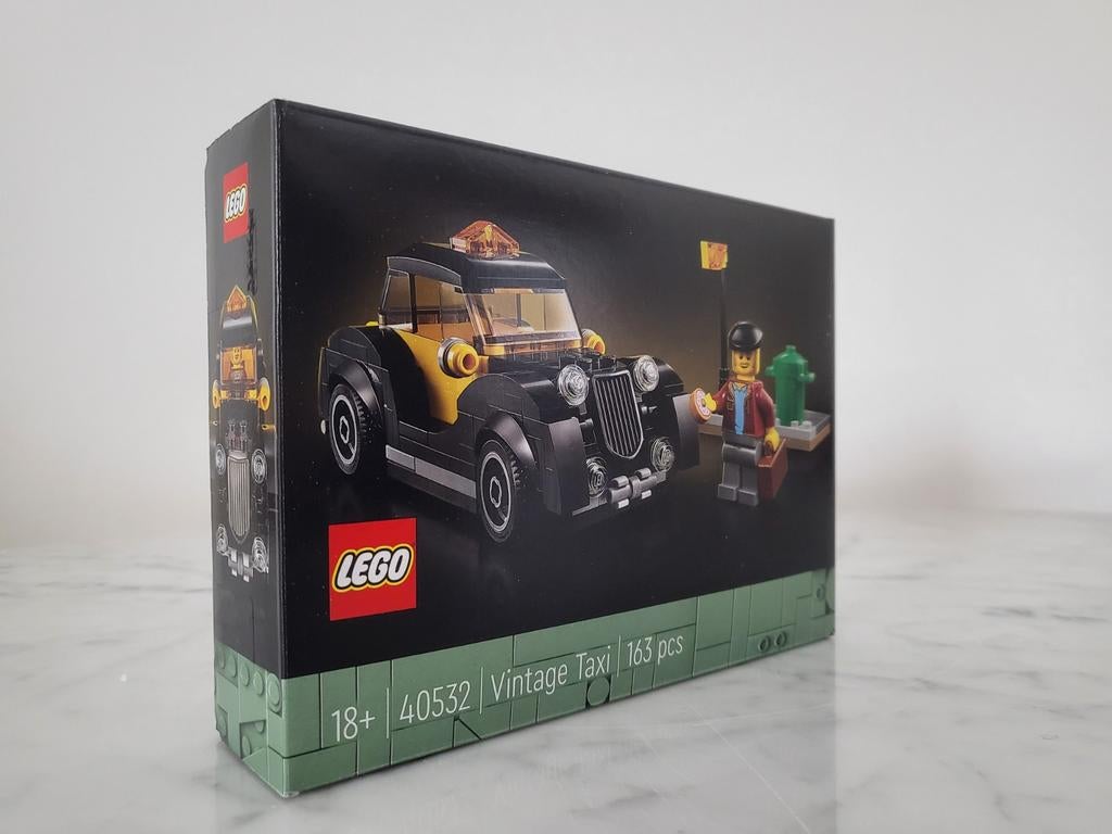 Nieuwe LEGO 40532 Vintage Taxi - Ongeopend, Ophalen of Verzenden, Nieuw, Complete set, Lego