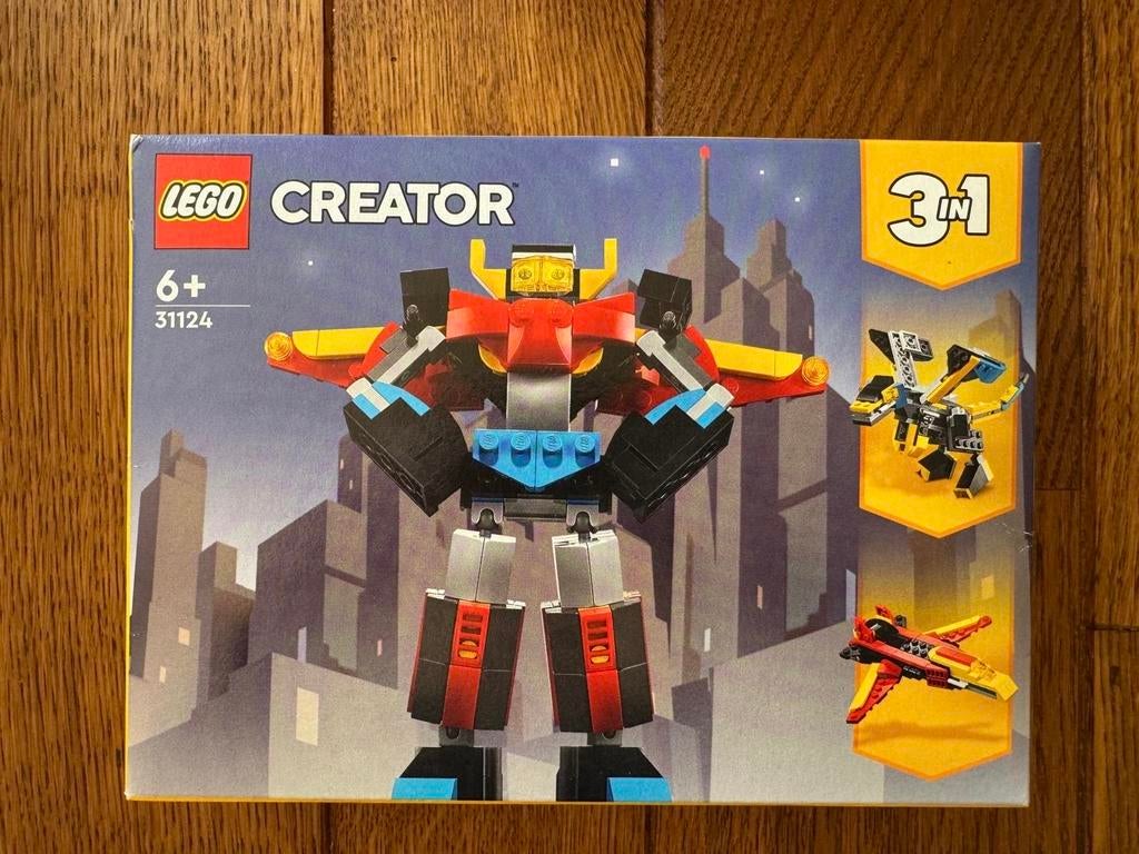 LEGO Creator Superrobot 31124, Ophalen of Verzenden, Zo goed als nieuw, Complete set, Lego