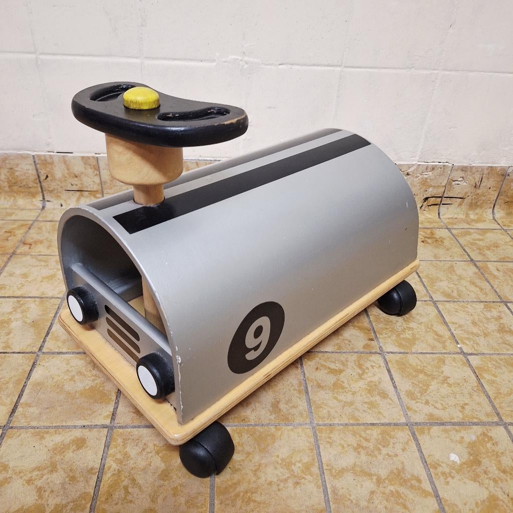 Pintoy Houten Loopauto / Loopfiets / Loopkar, Kinderen en Baby's, Speelgoed | Speelgoedvoertuigen, Gebruikt, Ophalen of Verzenden