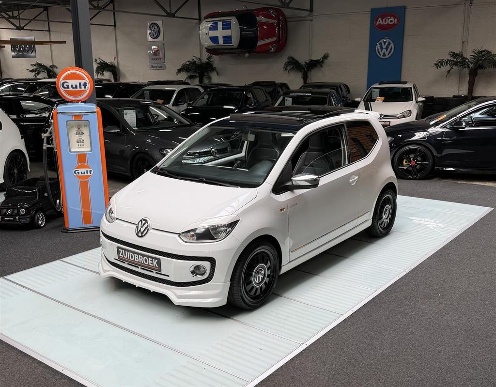 Volkswagen up! 1.0 Uniek! Pano! Leer! Cruise! Clima!, Gebruikt, Up!, Bedrijf, Handgeschakeld