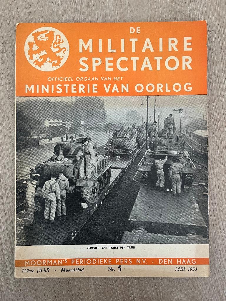 Militaire Spectator, Ophalen of Verzenden, Zo goed als nieuw, Algemeen, 1945 tot heden