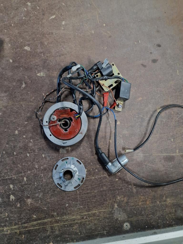 Hercules DKW Sachs 5 bak electronische ontsteking. Motoplat!, Ophalen of Verzenden, Gebruikt, Blok, Overige merken