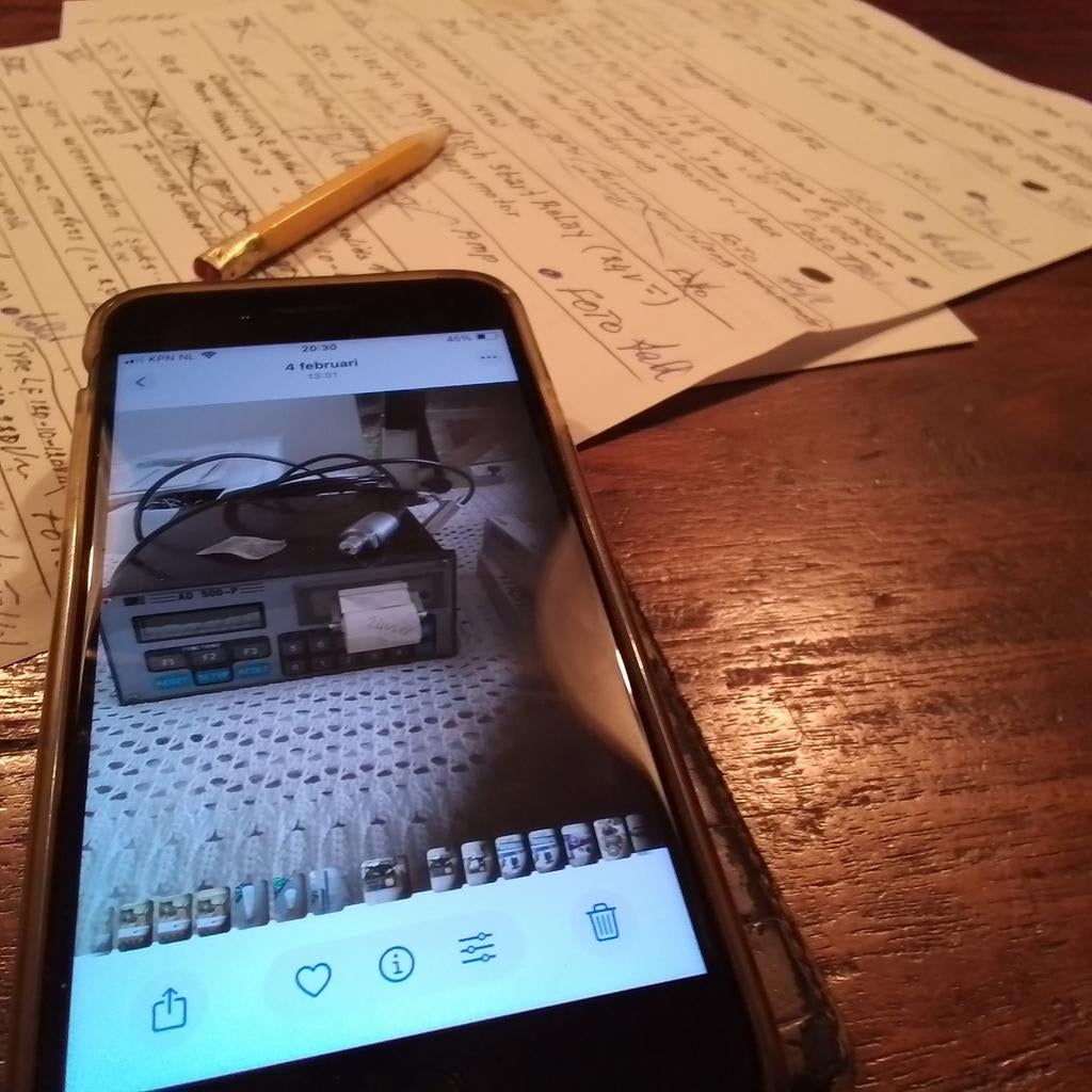 Drukmeter, Ophalen, Zo goed als nieuw