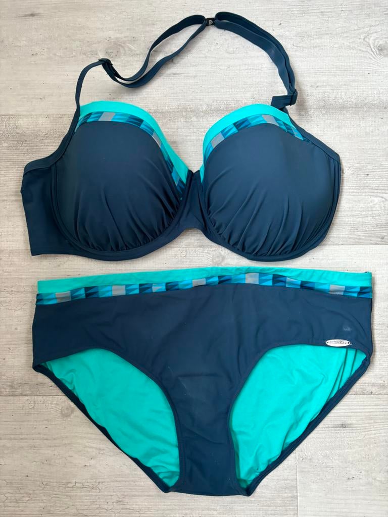Zgan bikini Sunflair 44E, Kleding | Dames, Badmode en Zwemkleding, Zo goed als nieuw, Bikini, Blauw, Ophalen of Verzenden