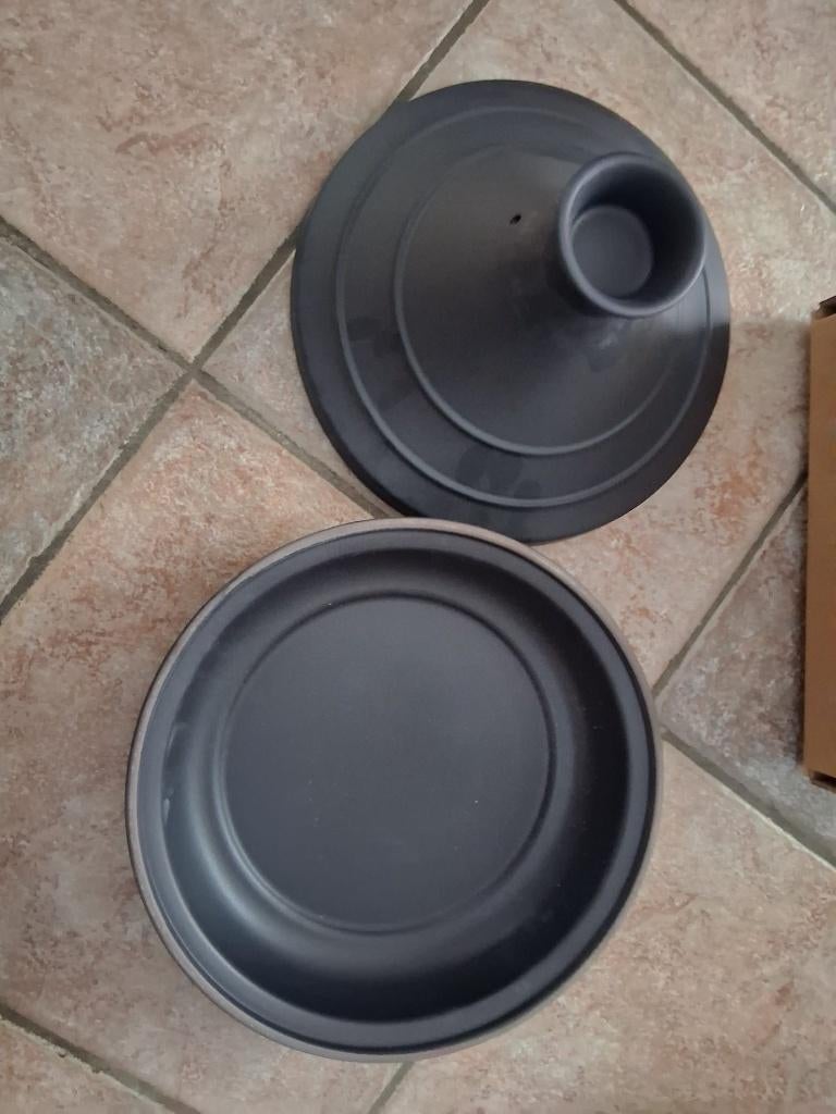 Tajine 28cm Terre Étoilée zwart ongebruikt, Ophalen, Nieuw, Overige materialen, Overige typen