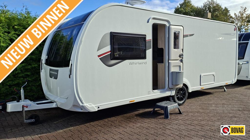 Elddis Whirlwind 554 Nieuw Model 2026 !, Caravans en Kamperen, Standaardzit, Elddis, Bedrijf, 5 tot 6 meter