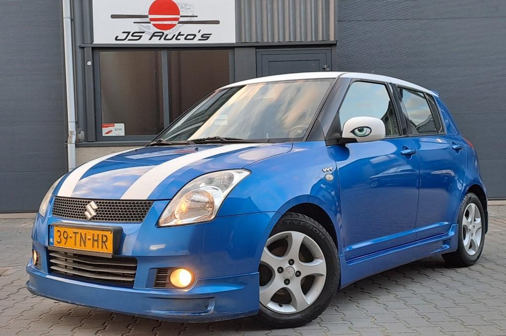 Suzuki SWIFT 1.3 Shogun/5DRS/Leder/Airco/2de Eig/NAP/Uniek!, Auto's, Suzuki, Voorwielaandrijving, 965 kg, Swift, Bedrijf
