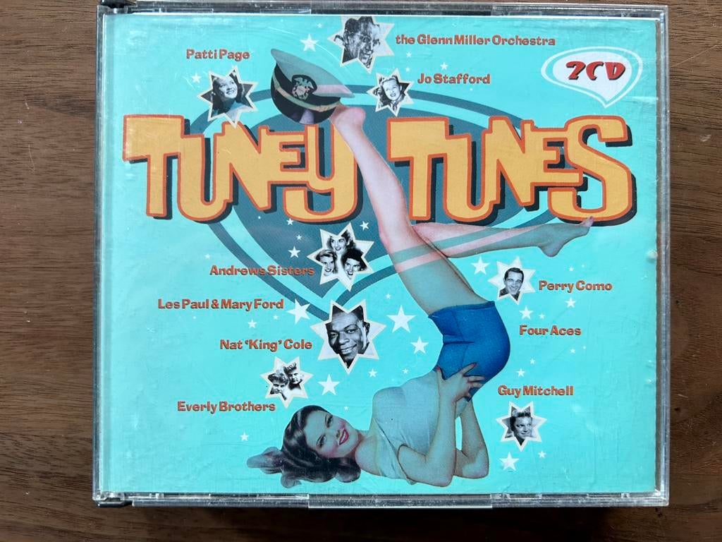 Tuney Tunes - Hits jaren 50 - 2 cd's, Ophalen of Verzenden, Zo goed als nieuw, Pop, Boxset