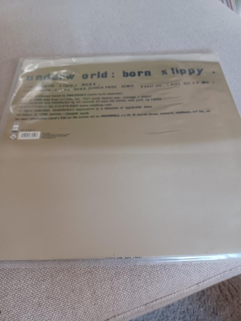 Underworld - Born Slippy (12 inch vinyl single), Ophalen of Verzenden, Zo goed als nieuw, 12 inch
