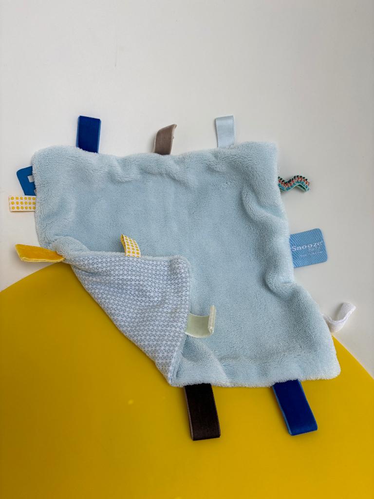 547 snoozebaby snooze baby doekje licht blauw, Ophalen of Verzenden, Zo goed als nieuw, Overige typen