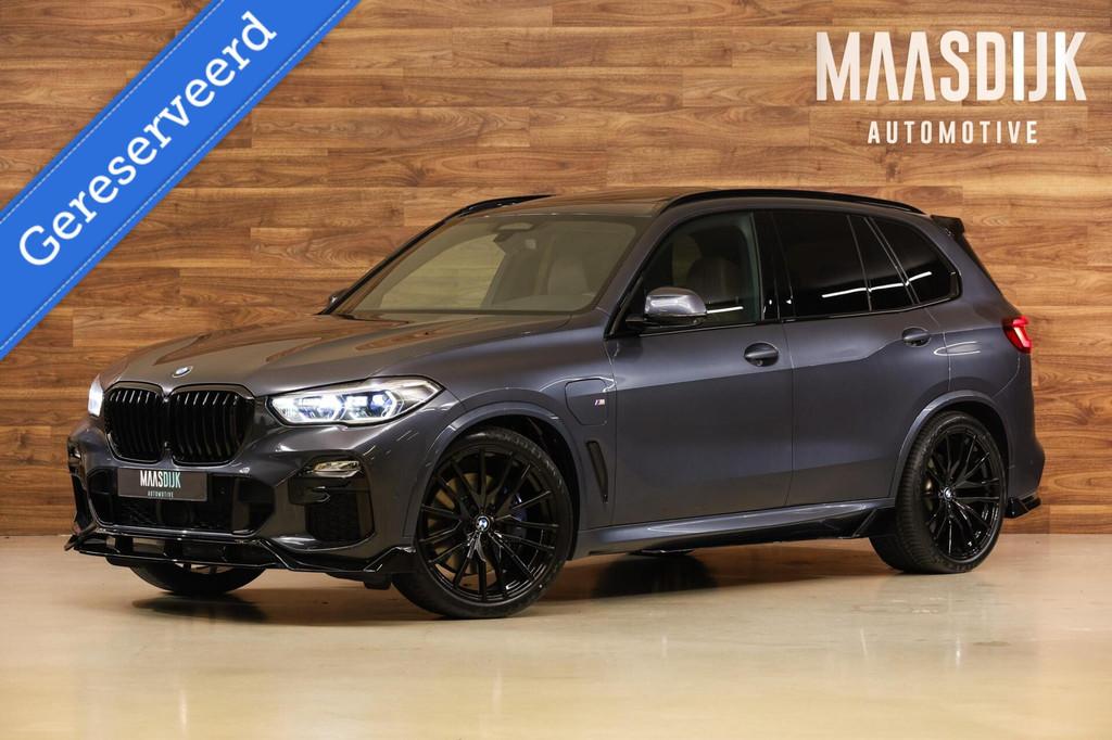 BMW X5 xDrive45e M-Sport|Aero|B&W|360|Pano|HUD|Laser|Ventila, Auto's, BMW, Bedrijf, Te koop, X5, 360° camera, 4x4, ABS, Achteruitrijcamera