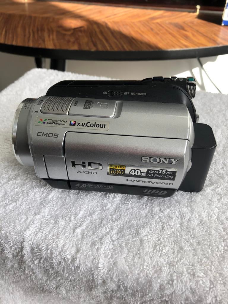 Sony Handycam HDR-SR5E Full HD Camcorder 40GB HDD Nightshot, Ophalen, Full HD, Harde schijf, 20x of meer
