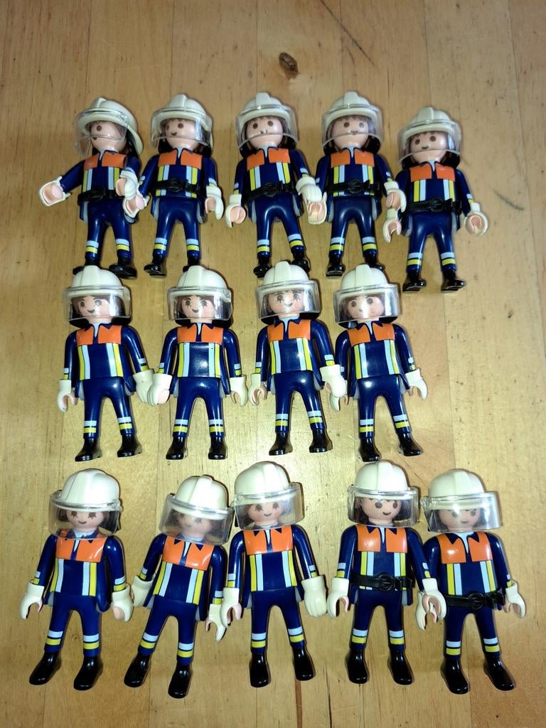 Playmobil brandweer poppetjes, Ophalen of Verzenden