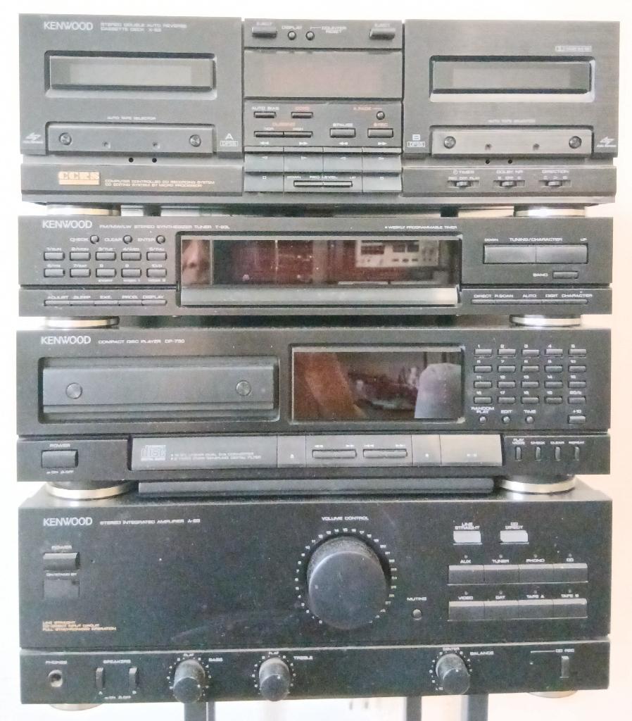 Kenwood M-63 Midi audioset. Voor de sleutelaar., Gebruikt, Tuner of Radio, Losse componenten, Ophalen