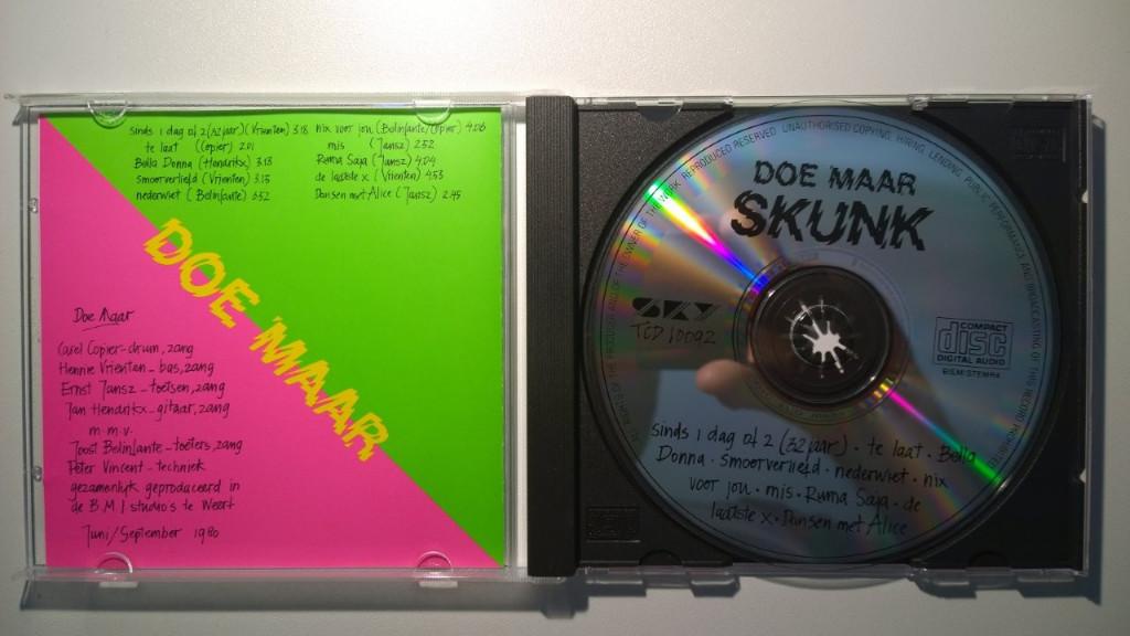 Doe Maar - Skunk, Ophalen of Verzenden, Zo goed als nieuw, Pop