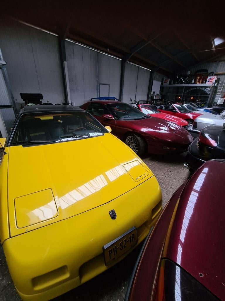 Pontiac Fiero 2.8 GT 1986, Auto's, Pontiac, 454 kg, Overige kleuren, Leder, 2835 cc