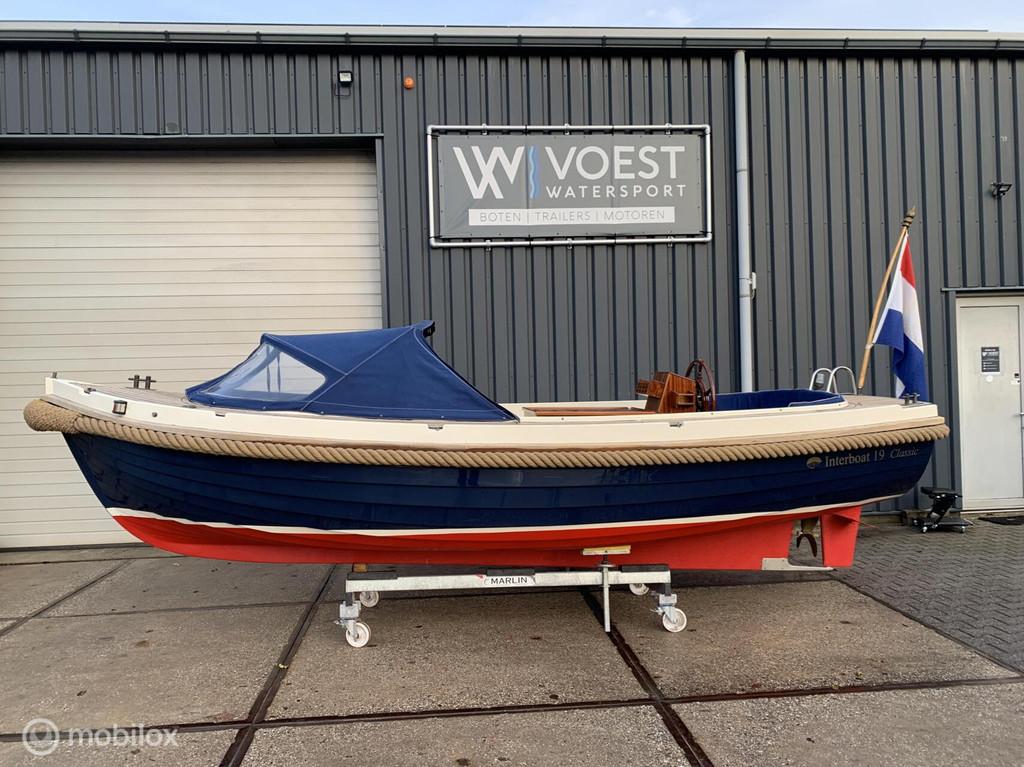 Interboat 19 classic sloep / Vetus diesel, Gebruikt, Overige brandstoffen, 6 meter of meer, 10 tot 30 pk