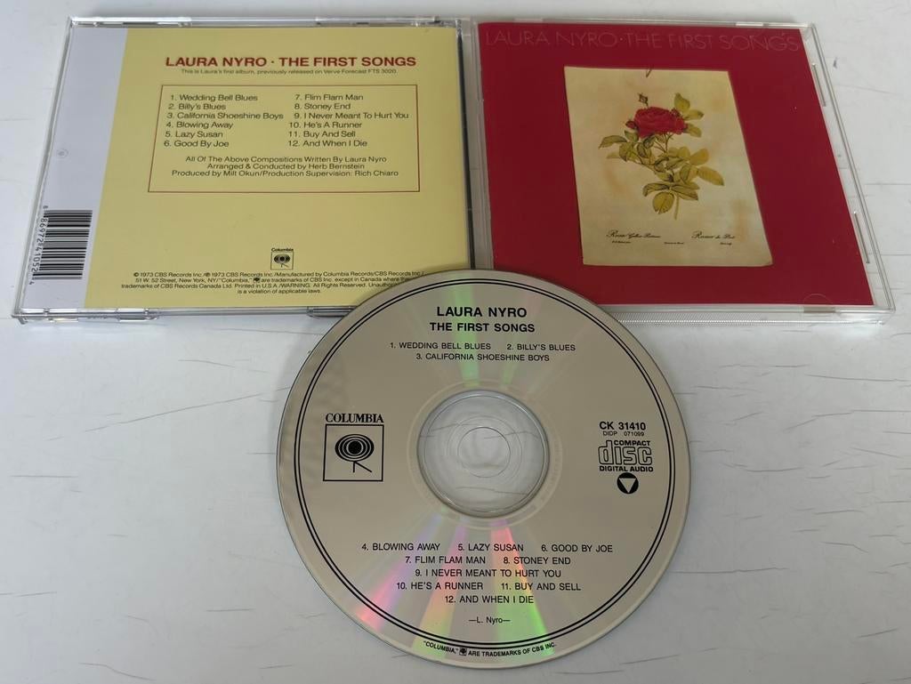 Laura Nyro - the first songs, Ophalen of Verzenden, Zo goed als nieuw