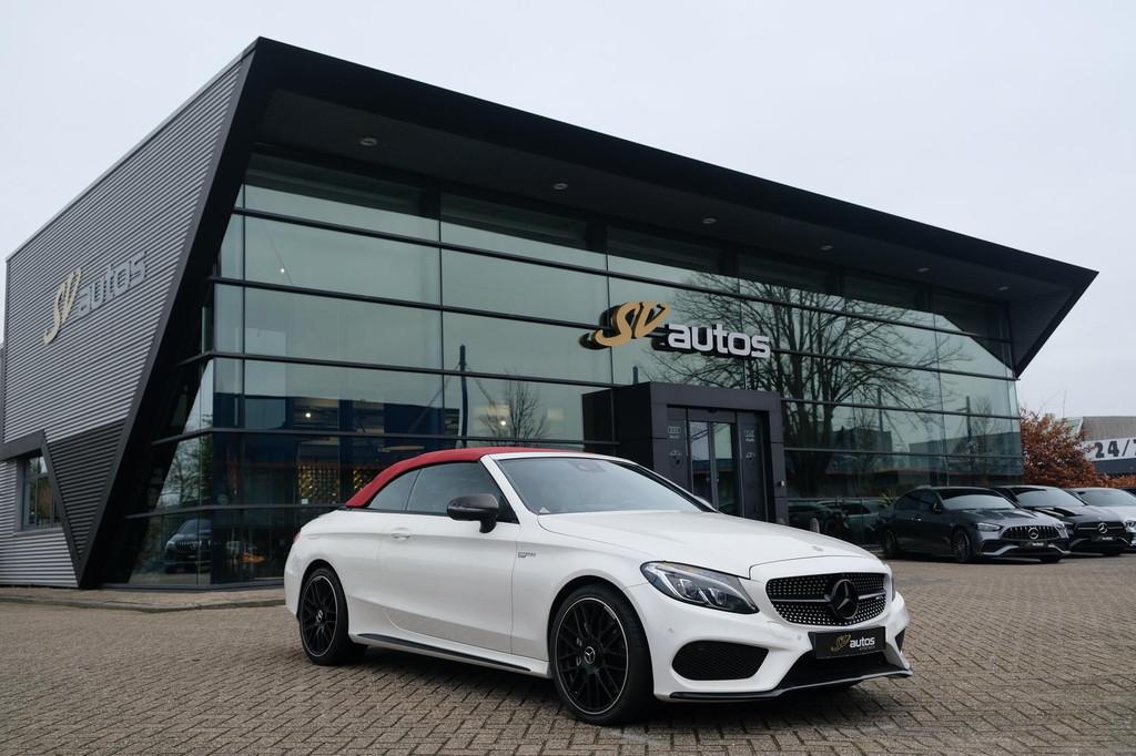 Mercedes-Benz C-klasse Cabrio C43 AMG 367pk 4MATIC Airscarf, Auto's, Mercedes-Benz, Automaat, Gebruikt, 1770 kg, 4 stoelen
