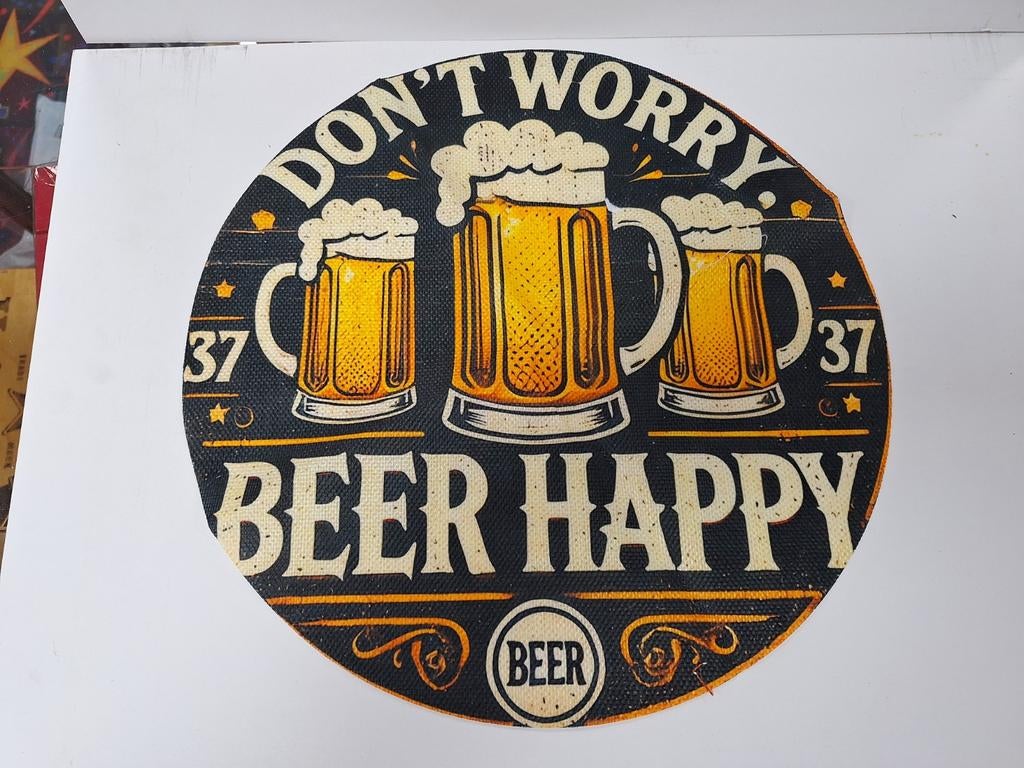 Grote man cave wanddecoratie 40 cm alles 2 euro uitzoeken, Ophalen of Verzenden