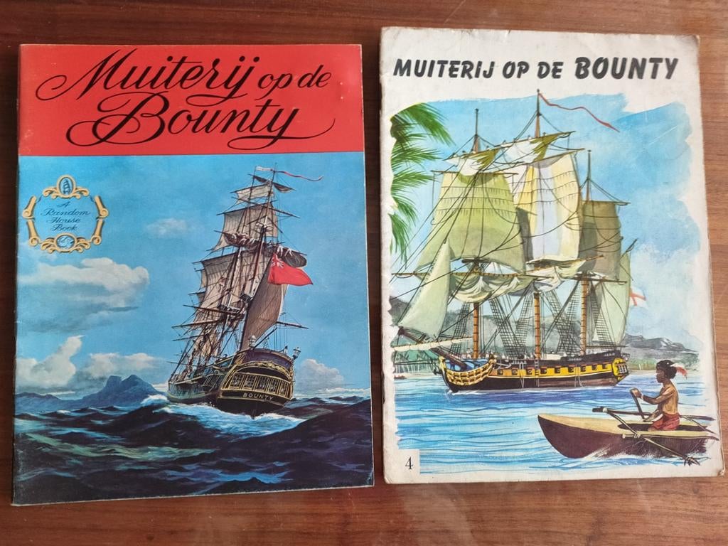 Twee Boekjes Muiterij op de Bounty & filmtickets, Boeken, Ophalen of Verzenden, Gelezen, Sir John Barrow