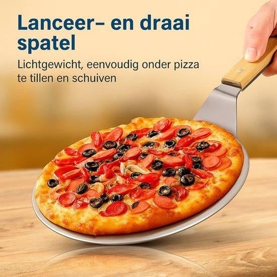 Metalen taartschep / pizzaschep, Ophalen of Verzenden, Nieuw, Taarten, Overige typen