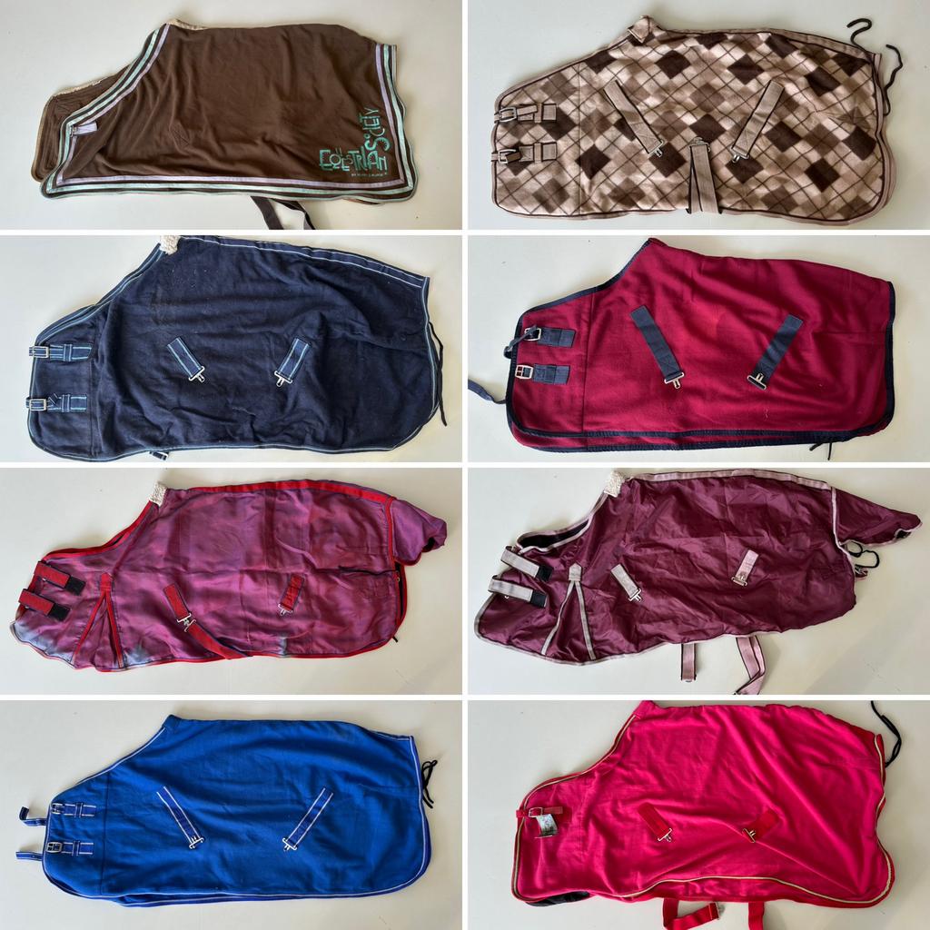 Partij dekens en losse halzen, Dieren en Toebehoren, Paarden en Pony's | Dekens en Dekjes, Ophalen of Verzenden, Nieuw, Deken