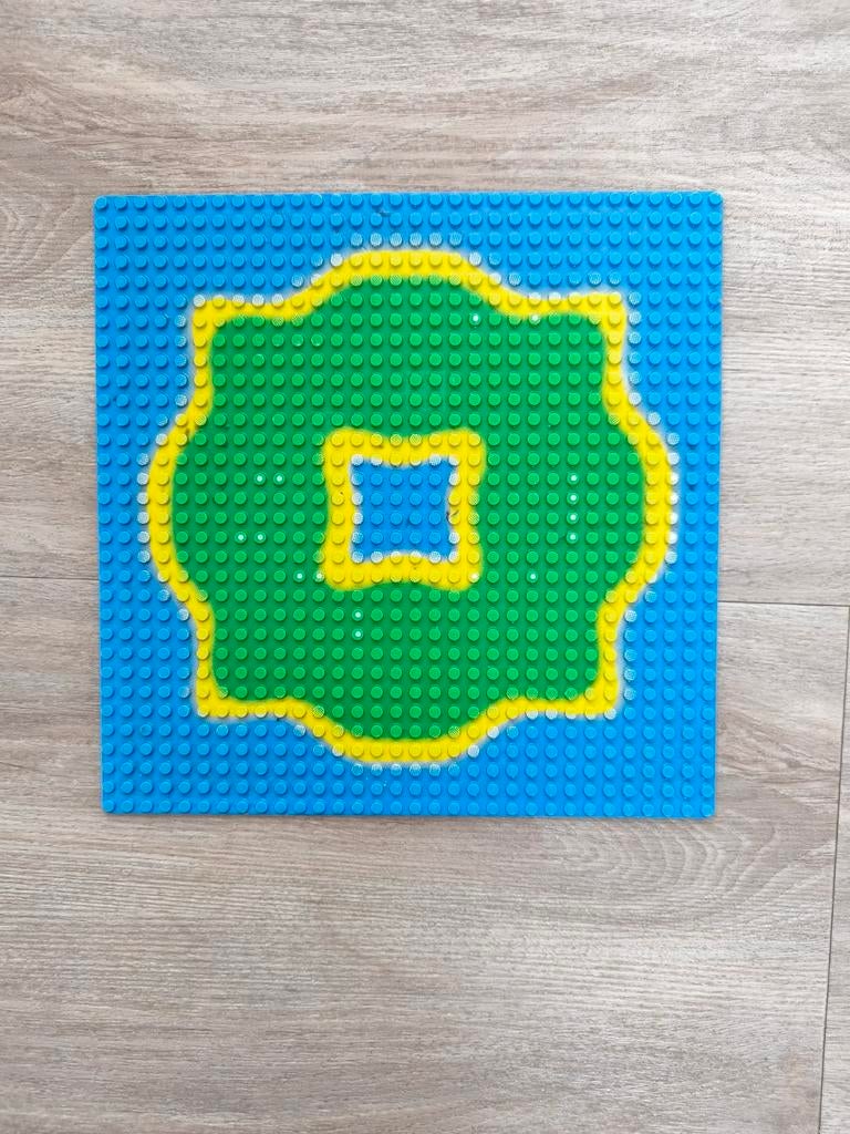 Lego Piraten Baseplate 3811pb02 - 6270 Forbidden Island, Ophalen of Verzenden, Gebruikt, Lego